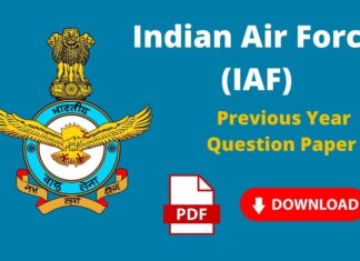Indian Air Force Previous Year Paper in Hindi