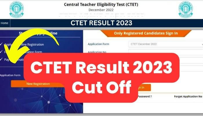 CTET Cut Off Marks 2023
